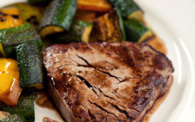 Figurbewusstes Rinderfilet mit Ofengemüse